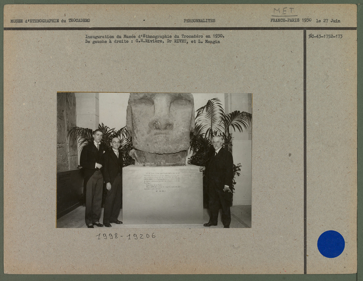 Localisation : Paris, musée du quai Branly - Jacques Chirac musée du quai Branly