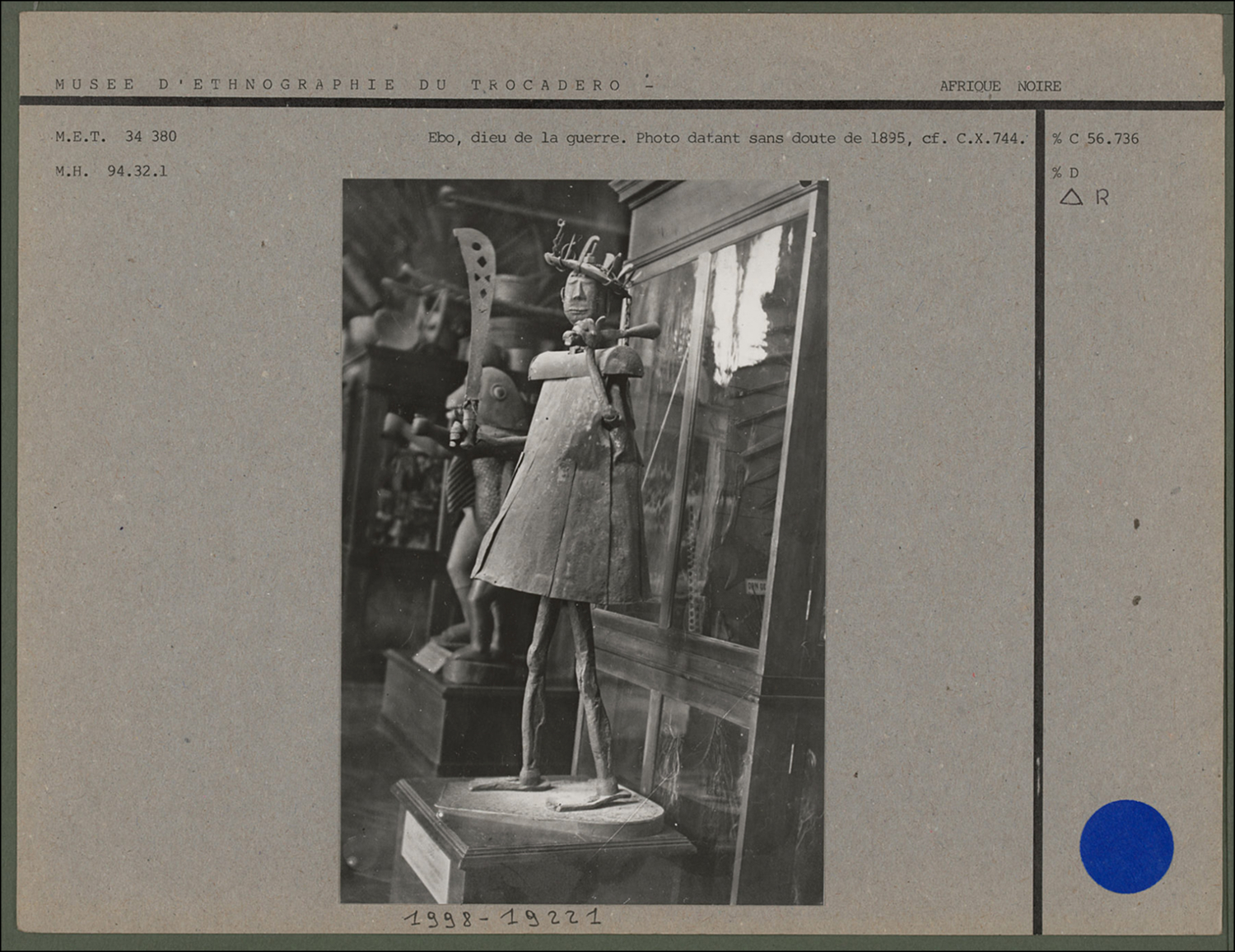 Localisation : Paris, musée du quai Branly - Jacques Chirac musée du quai Branly