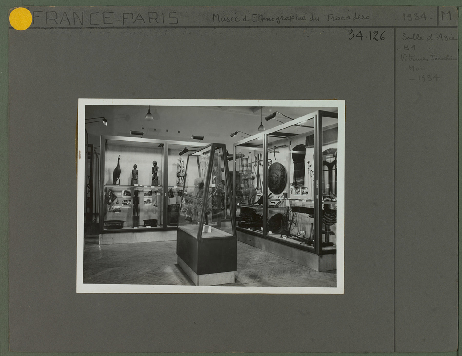 Localisation : Paris, musée du quai Branly - Jacques Chirac musée du quai Branly